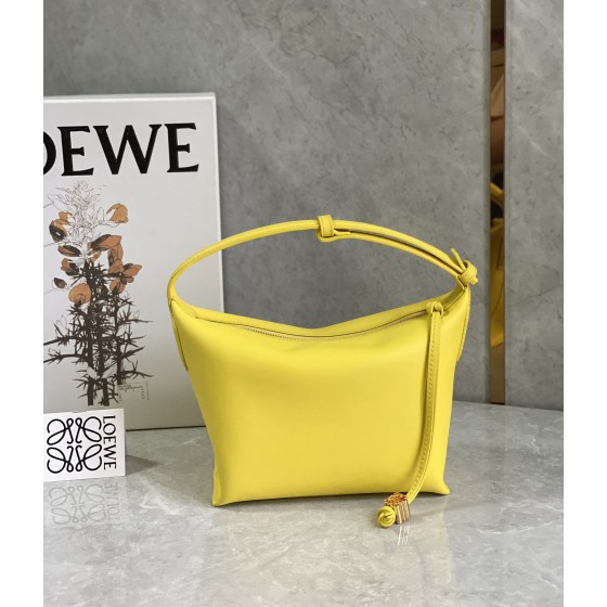LOEWE cubi full leather lunch box bag