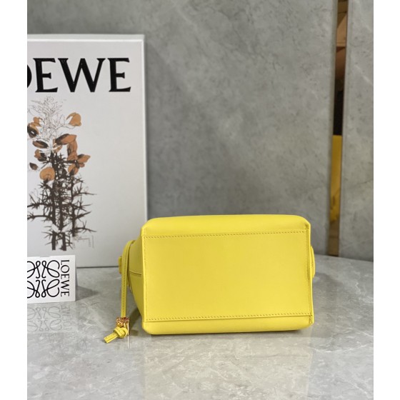 LOEWE cubi full leather lunch box bag
