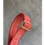 LOEWE upgraded letter wide shoulder strap saddle bag