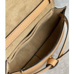 LOEWE upgraded letter wide shoulder strap saddle bag