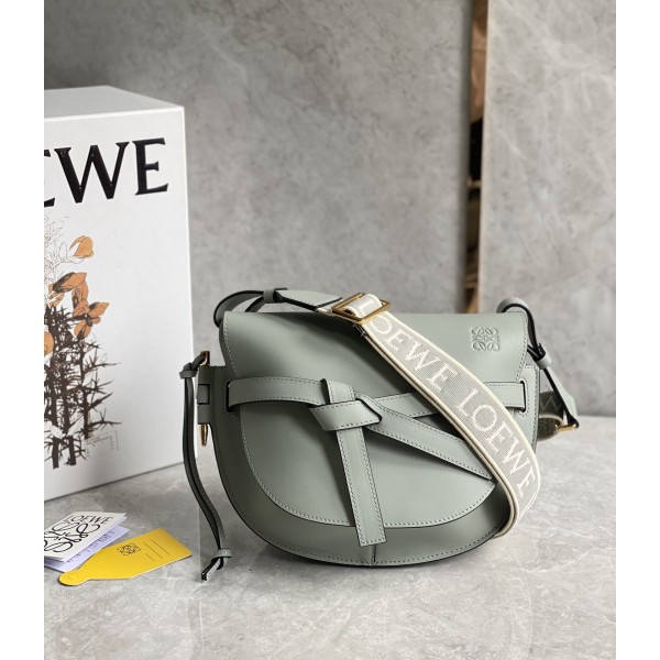 LOEWE upgraded letter wide shoulder strap saddle bag