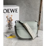 LOEWE upgraded letter wide shoulder strap saddle bag