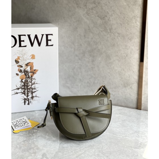 LOEWE upgraded letter wide shoulder strap saddle bag