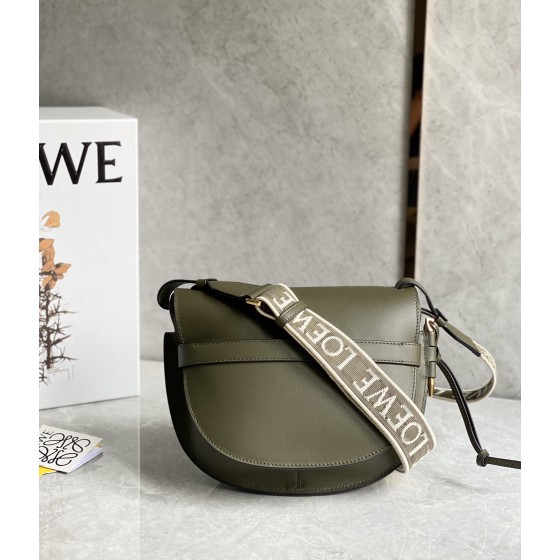 LOEWE upgraded letter wide shoulder strap saddle bag