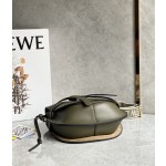 LOEWE upgraded letter wide shoulder strap saddle bag