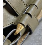 LOEWE upgraded letter wide shoulder strap saddle bag