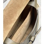 LOEWE upgraded letter wide shoulder strap saddle bag