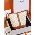 𝐂𝐞𝐥𝐢𝐧𝐞𝐓𝐑𝐈𝐎𝐌𝐏𝐇𝐄 𝐂𝐀𝐍𝐕𝐀𝐒 bucket bag #191442