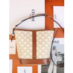 𝐂𝐞𝐥𝐢𝐧𝐞𝐓𝐑𝐈𝐎𝐌𝐏𝐇𝐄 𝐂𝐀𝐍𝐕𝐀𝐒 bucket bag #191442