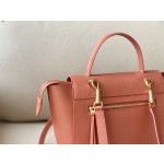 𝐂𝐞𝐥𝐢𝐧𝐞 BELT MICRO BAG in grained calfskin