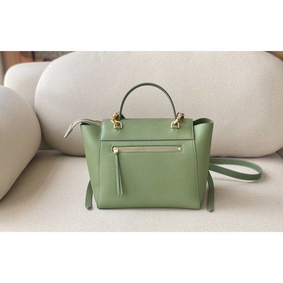 𝐂𝐞𝐥𝐢𝐧𝐞 BELT MICRO BAG in grained calfskin
