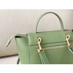 𝐂𝐞𝐥𝐢𝐧𝐞 BELT MICRO BAG in grained calfskin