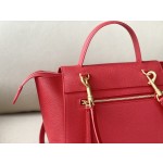 𝐂𝐞𝐥𝐢𝐧𝐞 BELT MICRO BAG in grained calfskin