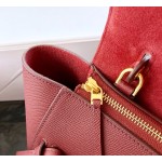 𝐂𝐞𝐥𝐢𝐧𝐞 BELT MICRO BAG in grained calfskin