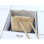 𝐂𝐞𝐥𝐢𝐧𝐞 BELT MICRO BAG in grained calfskin