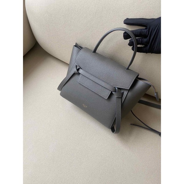 𝐂𝐞𝐥𝐢𝐧𝐞 Belt Bag Catfish Bag Small Grained Calfskin