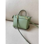 𝐂𝐞𝐥𝐢𝐧𝐞 𝐛𝐞𝐥𝐭 𝐩𝐢𝐜𝐨 𝟏𝟔𝐜𝐦 Grained Calfskin Bag