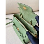 𝐂𝐞𝐥𝐢𝐧𝐞 𝐛𝐞𝐥𝐭 𝐩𝐢𝐜𝐨 𝟏𝟔𝐜𝐦 Grained Calfskin Bag