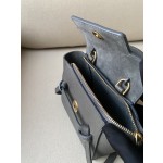 𝐂𝐞𝐥𝐢𝐧𝐞 𝐛𝐞𝐥𝐭 𝐩𝐢𝐜𝐨 𝟏𝟔𝐜𝐦 Grained Calfskin Bag