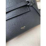 𝐂𝐞𝐥𝐢𝐧𝐞 𝐛𝐞𝐥𝐭 𝐩𝐢𝐜𝐨 𝟏𝟔𝐜𝐦 Grained Calfskin Bag