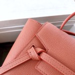 𝐂𝐞𝐥𝐢𝐧𝐞 𝐛𝐞𝐥𝐭 𝐩𝐢𝐜𝐨 𝟏𝟔𝐜𝐦 Grained Calfskin Bag