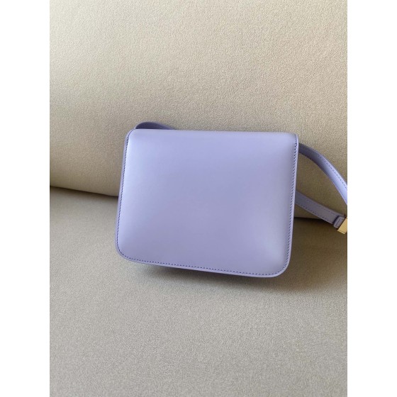 𝐂𝐞𝐥𝐢𝐧𝐞 Box Teen bag in polished calfskin