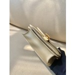 𝐂𝐞𝐥𝐢𝐧𝐞 Box Teen bag in polished calfskin