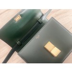 𝐂𝐞𝐥𝐢𝐧𝐞 Box Teen bag in polished calfskin