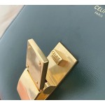 𝐂𝐞𝐥𝐢𝐧𝐞 Box Teen bag in polished calfskin