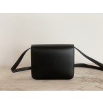 𝐂𝐞𝐥𝐢𝐧𝐞 Box Teen bag in polished calfskin