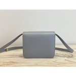 𝐂𝐞𝐥𝐢𝐧𝐞 Box Teen bag in polished calfskin