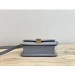 𝐂𝐞𝐥𝐢𝐧𝐞 Box Teen bag in polished calfskin