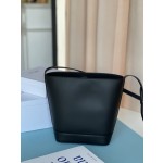 𝐂𝐞𝐥𝐢𝐧𝐞 CUIR TRIOMPHE Small smooth calfskin bucket bag