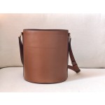 𝐂𝐂𝐞𝐥𝐢𝐧𝐞 BUCKET MAILLON TRIOMPHE cow leather bucket bag