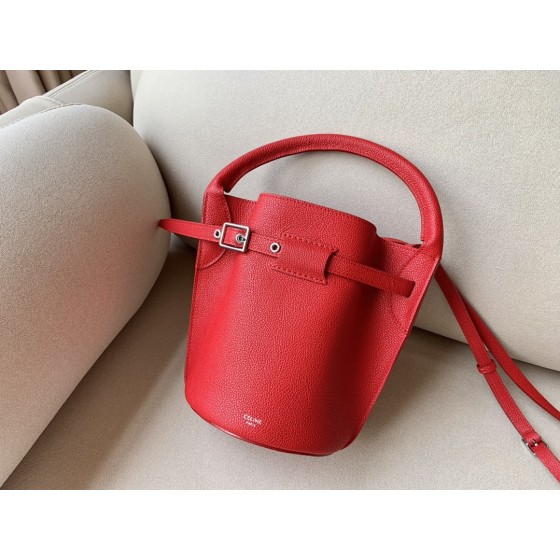 𝐂𝐞𝐥𝐢𝐧𝐞 Bigbag bucket nano  calfskin