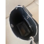 𝐂𝐞𝐥𝐢𝐧𝐞 SANGLE BUCKET Small wide striped fabric bucket bag