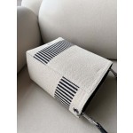 𝐂𝐞𝐥𝐢𝐧𝐞 SANGLE BUCKET Small wide striped fabric bucket bag