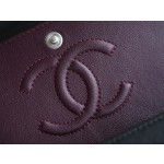 𝐂𝐇𝐀𝐍𝐄𝐋 Classic Flap Italy 🇮🇹 "𝗚𝗥" Original Lambskin 🐑 Classic Mouth Flap Bag Silver Buckle Black Small