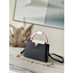 𝐋𝐎𝐔𝐈𝐒 𝐕𝐔𝐈𝐓𝐓𝐎𝐍 M22512 black color matching enamel floral chain