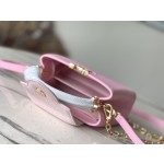 𝐋𝐎𝐔𝐈𝐒 𝐕𝐔𝐈𝐓𝐓𝐎𝐍 M22375 Pink Colorblock Enamel Flower Chain