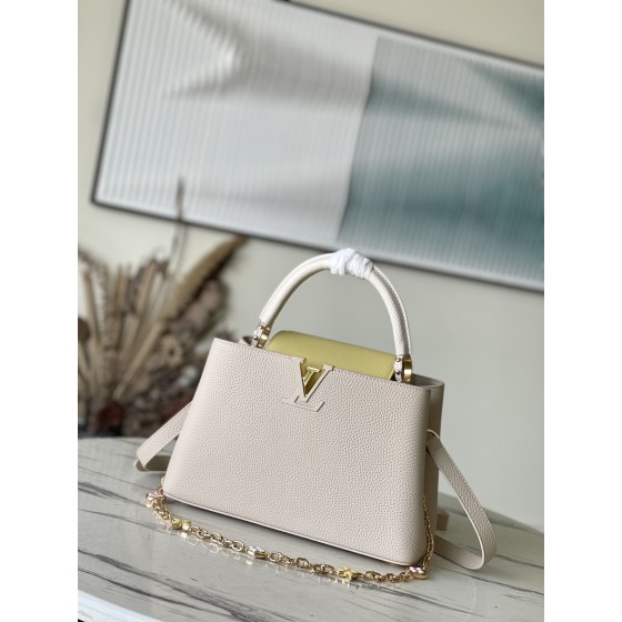 𝐋𝐎𝐔𝐈𝐒 𝐕𝐔𝐈𝐓𝐓𝐎𝐍 M20845 Yellow Colorblock Enamel Flower Chain