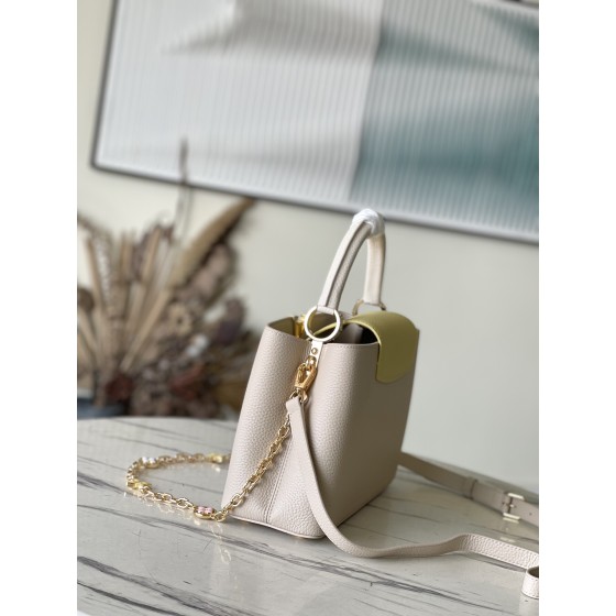 𝐋𝐎𝐔𝐈𝐒 𝐕𝐔𝐈𝐓𝐓𝐎𝐍 M20845 Yellow Colorblock Enamel Flower Chain