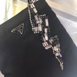 𝐏𝐑𝐀𝐃𝐀 Lightning Rhinestone Hand Carry