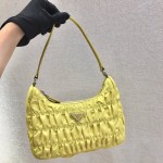 𝐏𝐑𝐀𝐃𝐀 nylon crinkle Hobo underarm bag