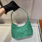 𝐏𝐑𝐀𝐃𝐀 nylon crinkle Hobo underarm bag