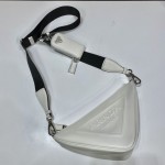 𝐏𝐑𝐀𝐃𝐀 Triangle Crossbody Bag 1BH190