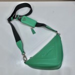 𝐏𝐑𝐀𝐃𝐀 Triangle Crossbody Bag 1BH190