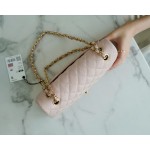 𝐂𝐇𝐀𝐍𝐄𝐋 Classic Flap France 🇫🇷 𝐇𝐇 𝐚𝐚𝐬 Original Caviar 🐂 Imported Channel Custom Calfskin Classic Flap Bag Cherry Blossom Pink 🌸