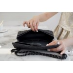 𝐂𝐇𝐀𝐍𝐄𝐋 Classic Flap France 🇫🇷 𝐇𝐇 𝐚𝐚𝐬 Original Caviar 🐂 Washed Tire Ox Medium 🐘 Dark Grey