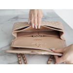 𝐂𝐇𝐀𝐍𝐄𝐋 Classic Flap France 🇫🇷 𝐇𝐇 𝐚𝐚𝐬 Original Caviar 🐂 Washed Tire Ox Medium 🐘Illusion champagne gold